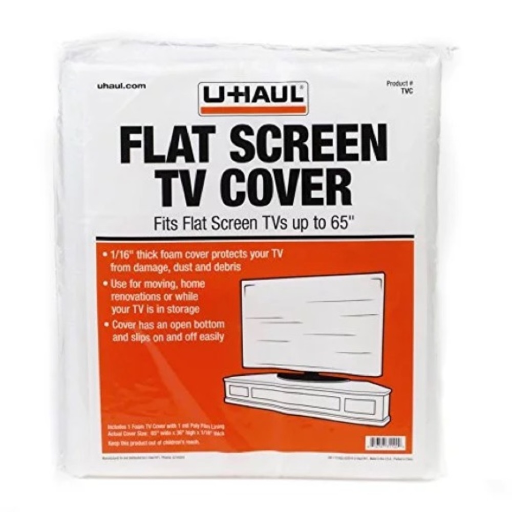 NIP U-Haul Flat Screen TV Cover